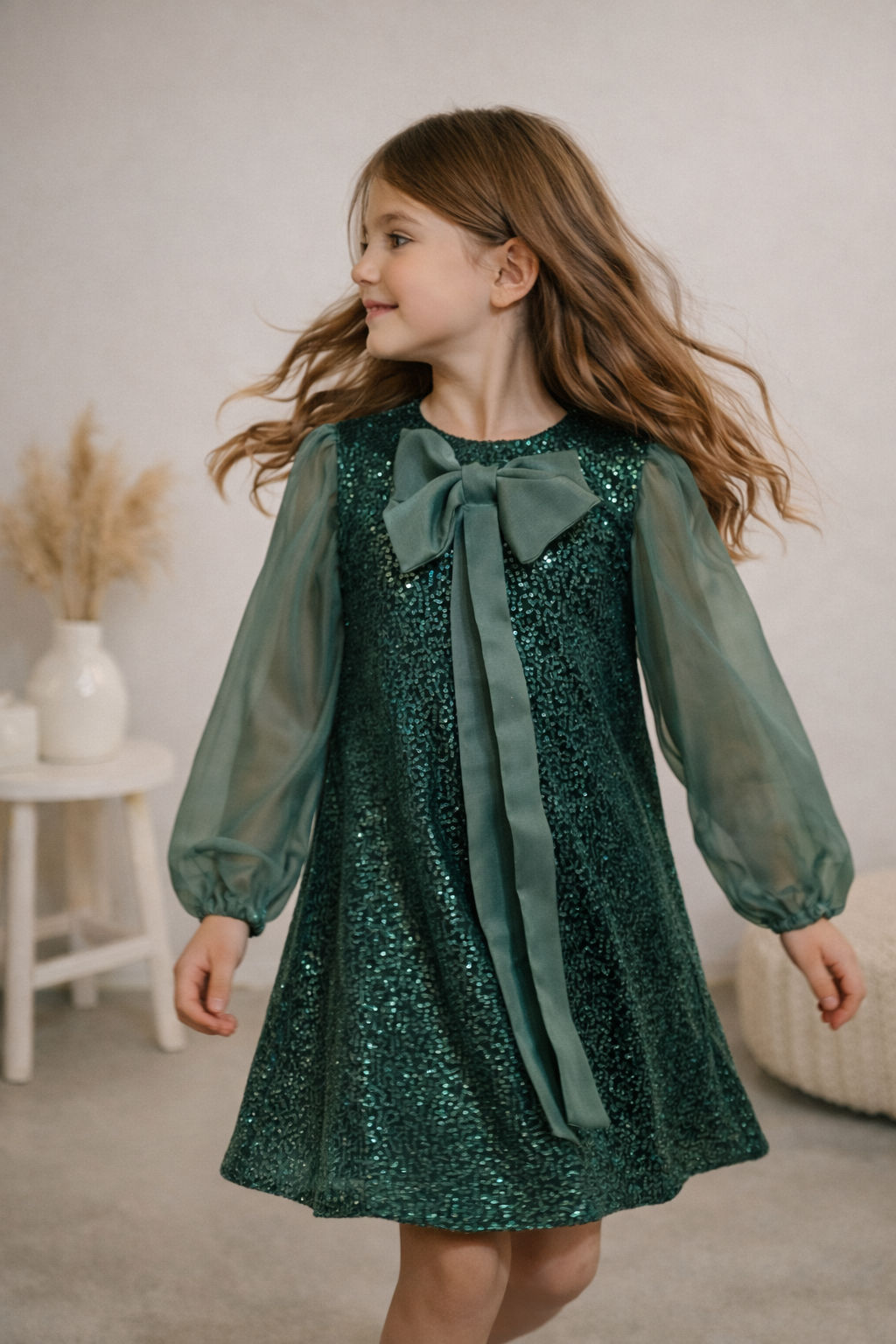 rochie eleganta fete paiete2