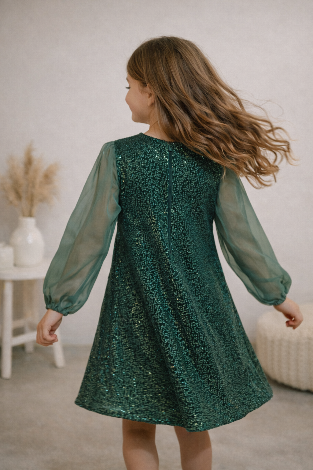 rochie eleganta fete paiete3