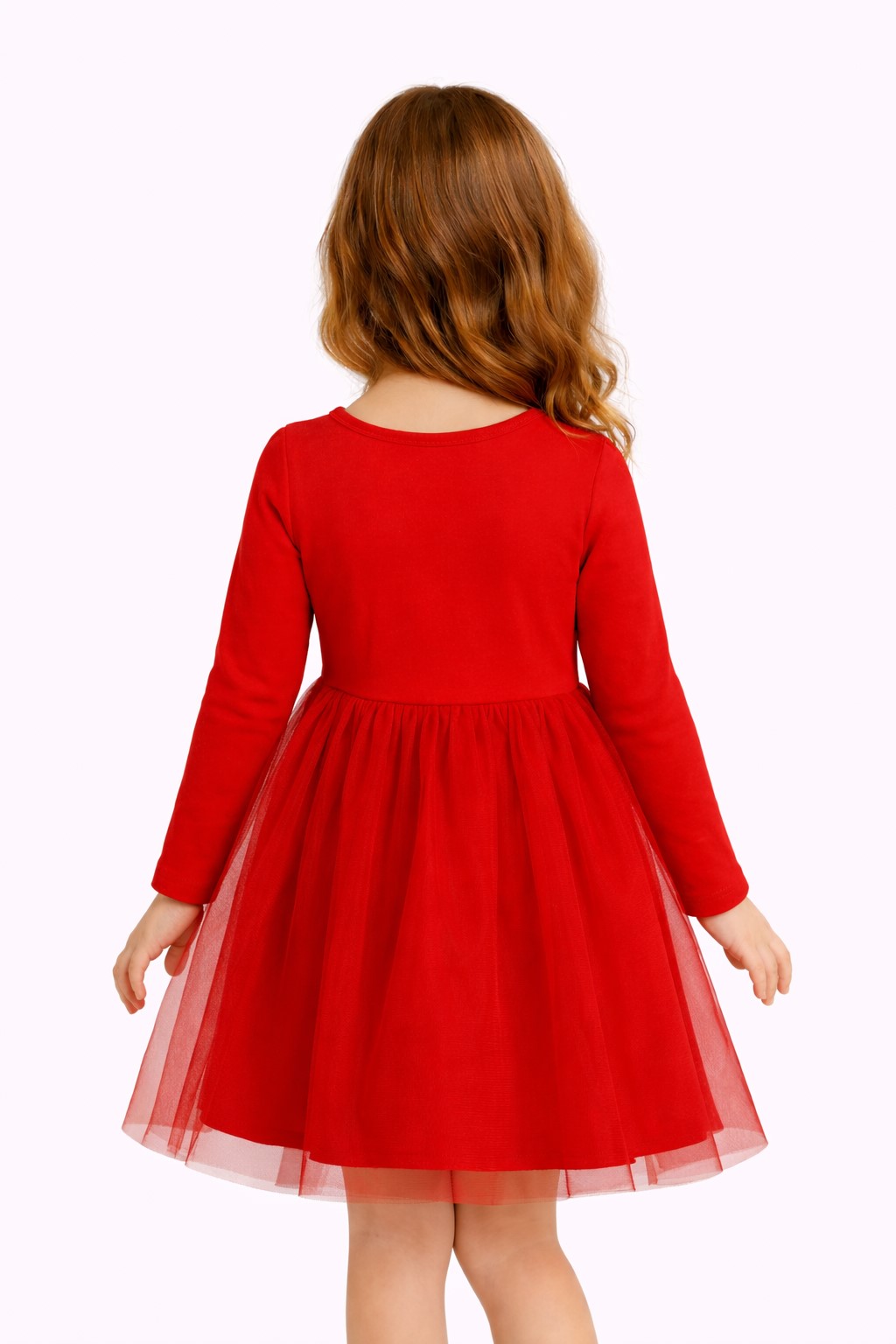 rochie rosie fete stelute1