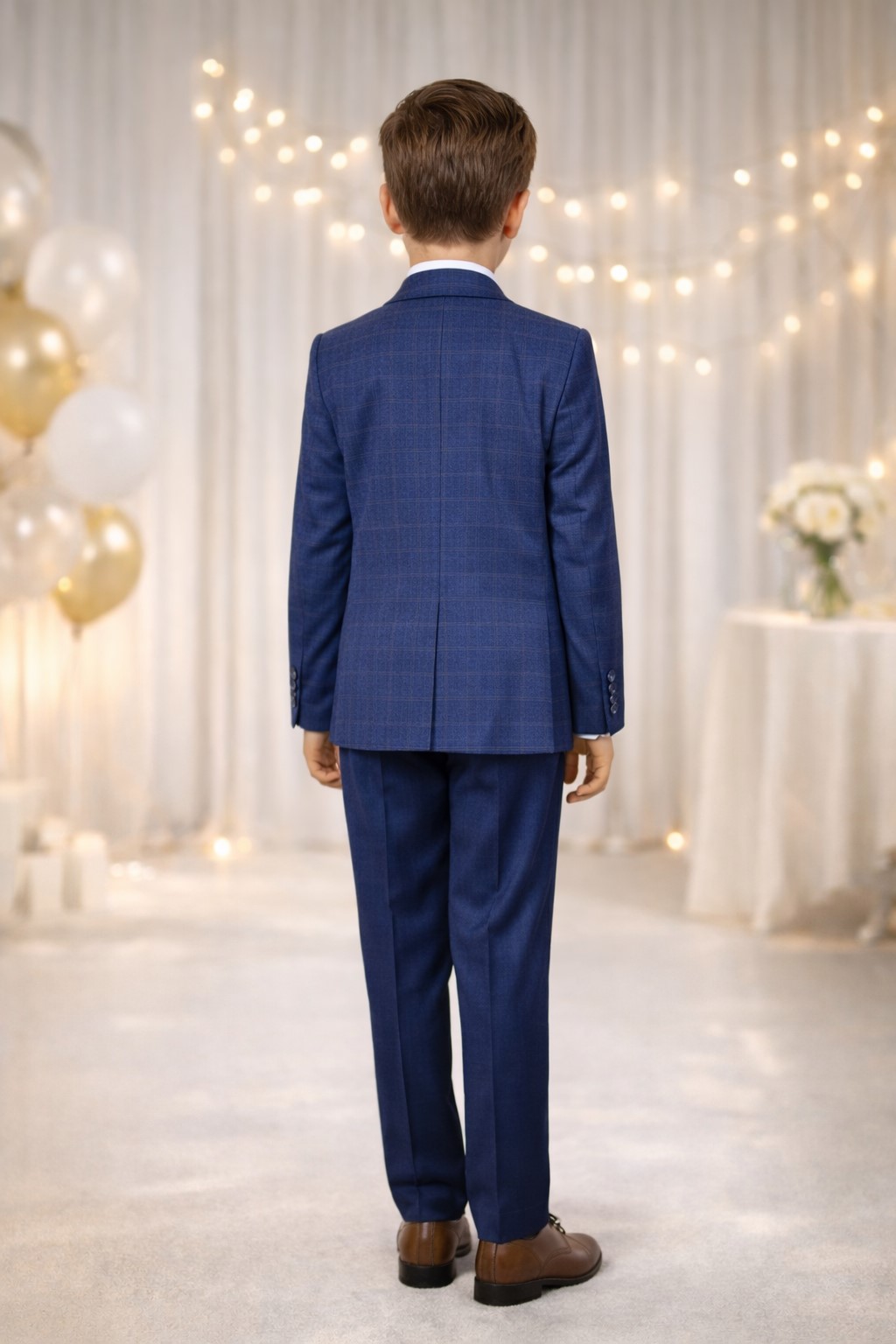 costum elegant baieti albastru caro1