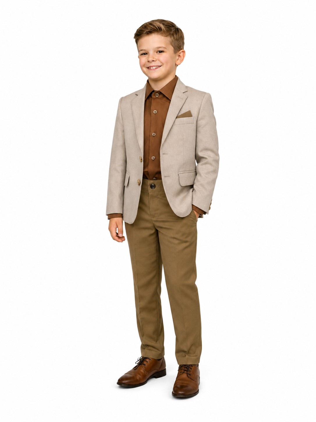 costum elegant baieti bej4