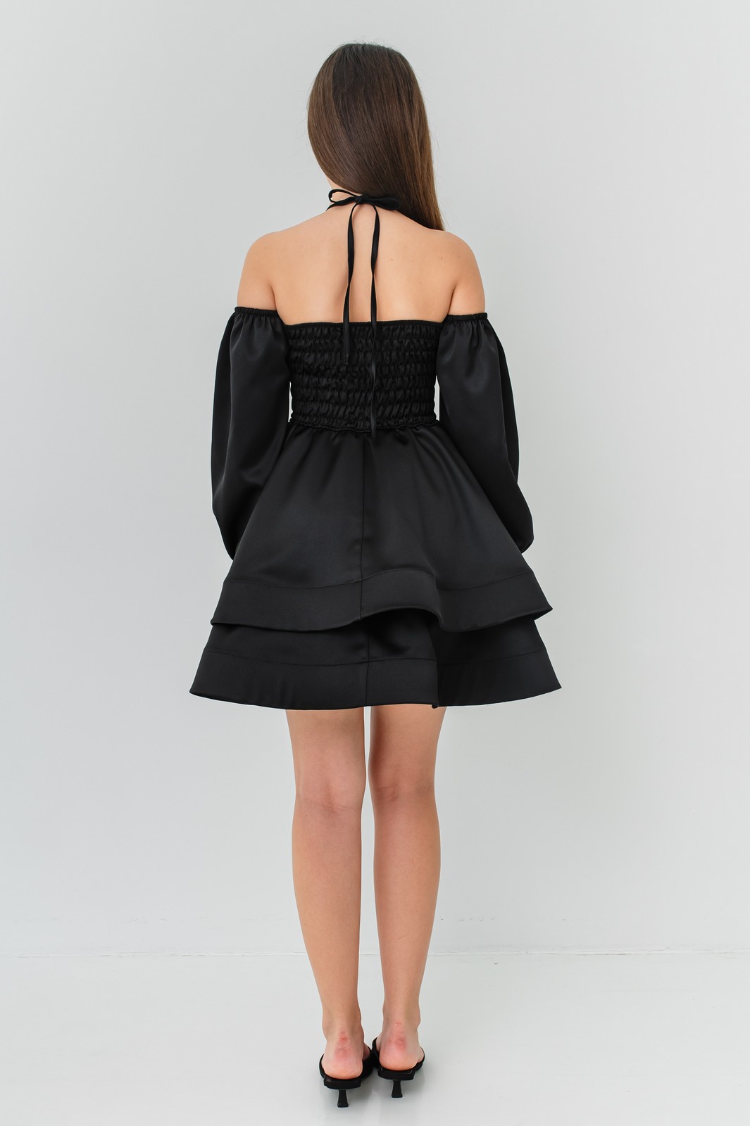rochie eleganta fete neagra Lucy (3)