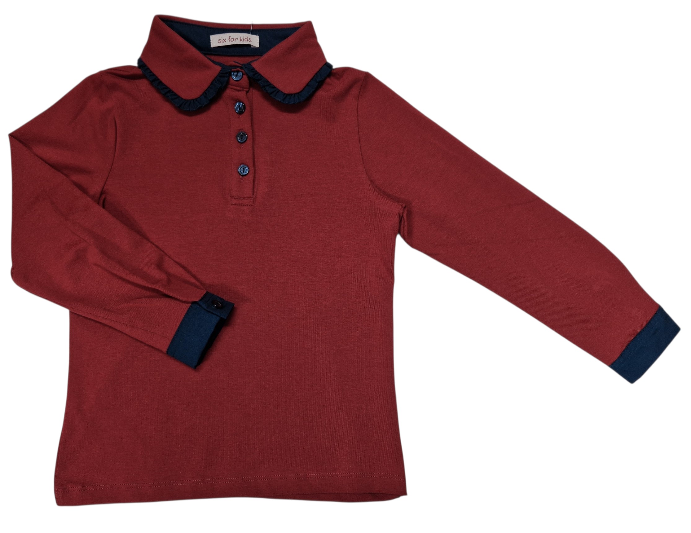 Bluza scoala fete IULIA grena