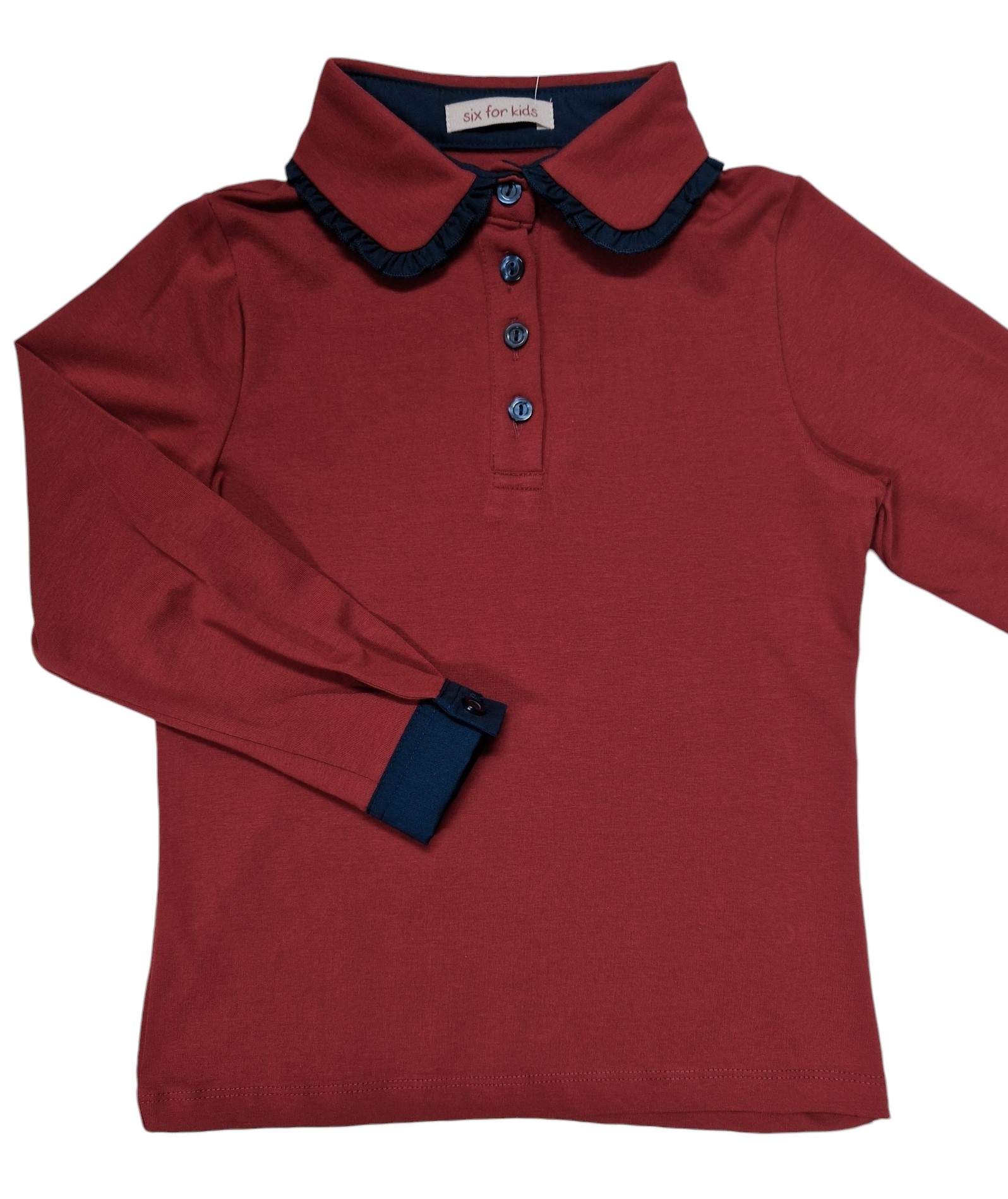 Bluza scoala fete IULIA grena1