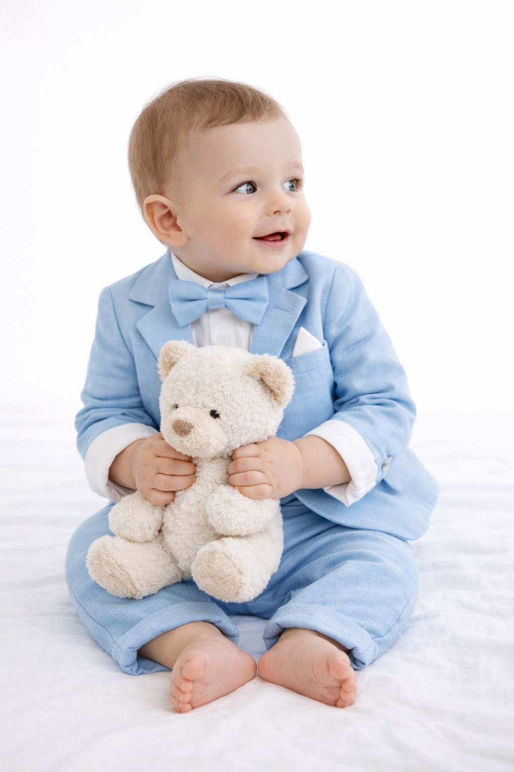 costum botez baieti CAROL albastru ciel6