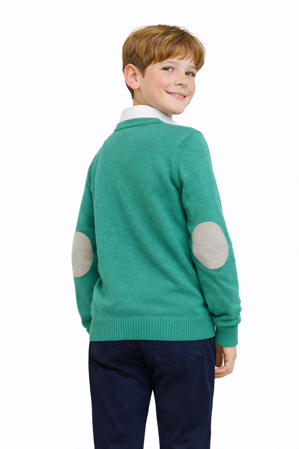 cardigan baieti verde scoala dorel2