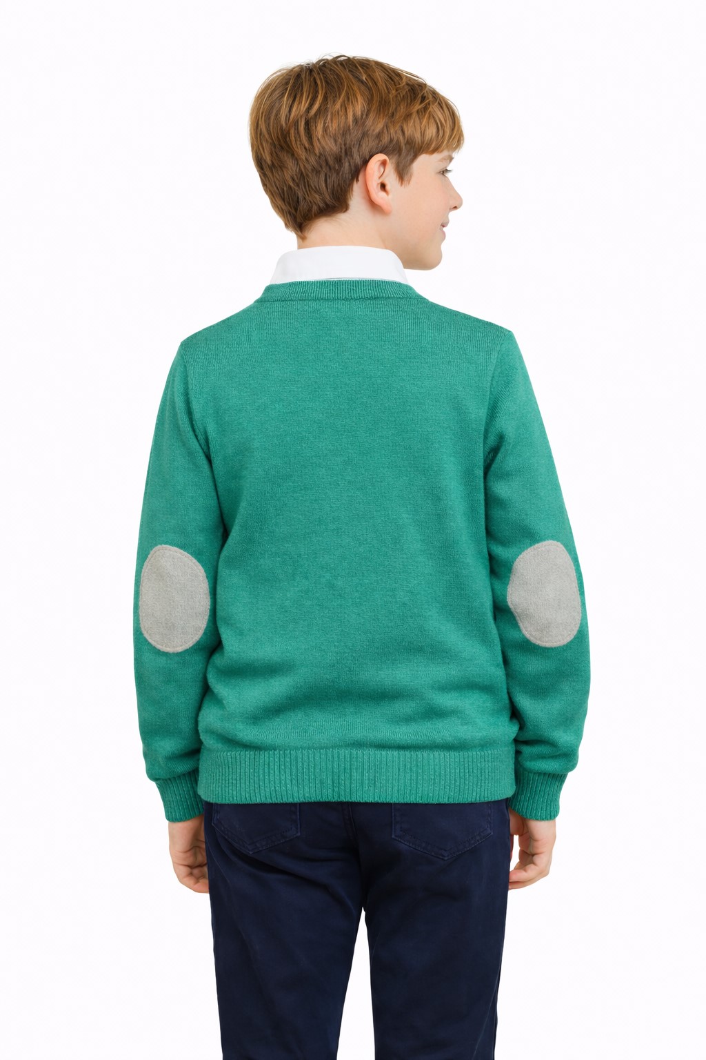 cardigan baieti verde scoala dorel3