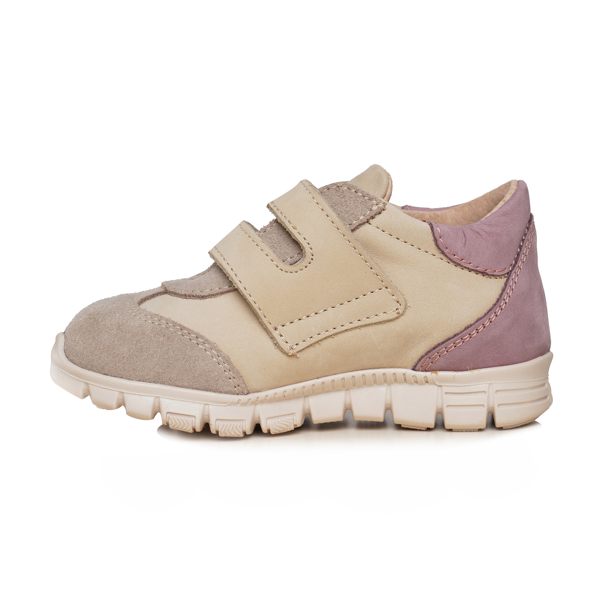 Adidași fete din piele cu talpă ultra flexibilă și talonet TOKYO lila3