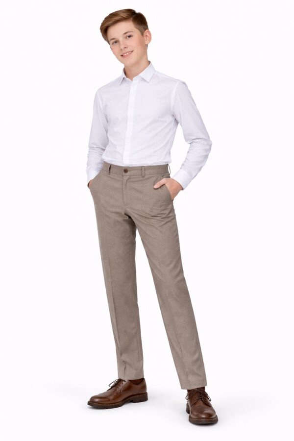 Pantaloni eleganți băieți EXCELLENCE bej