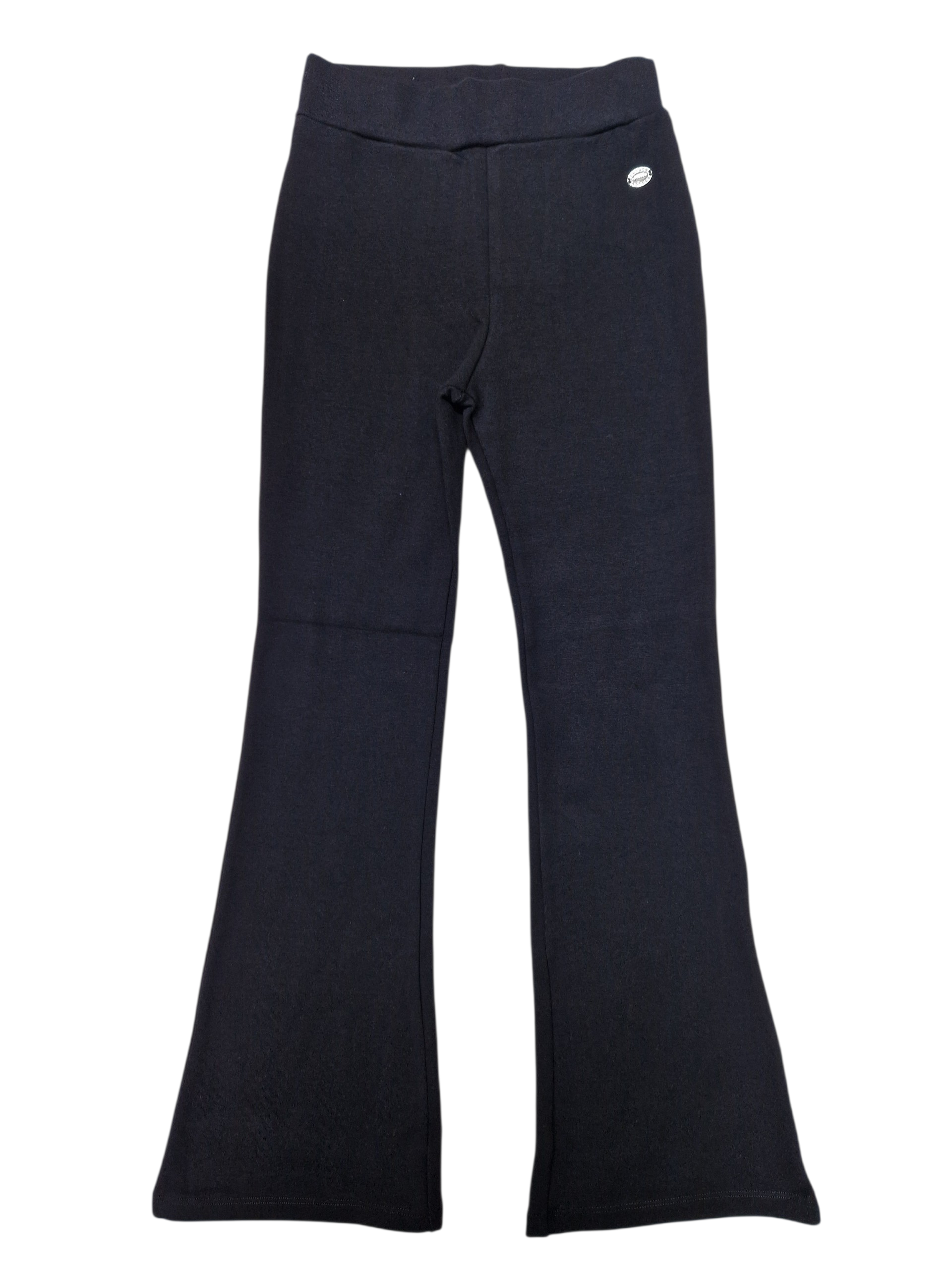 Pantaloni negri fete evazati CORINA