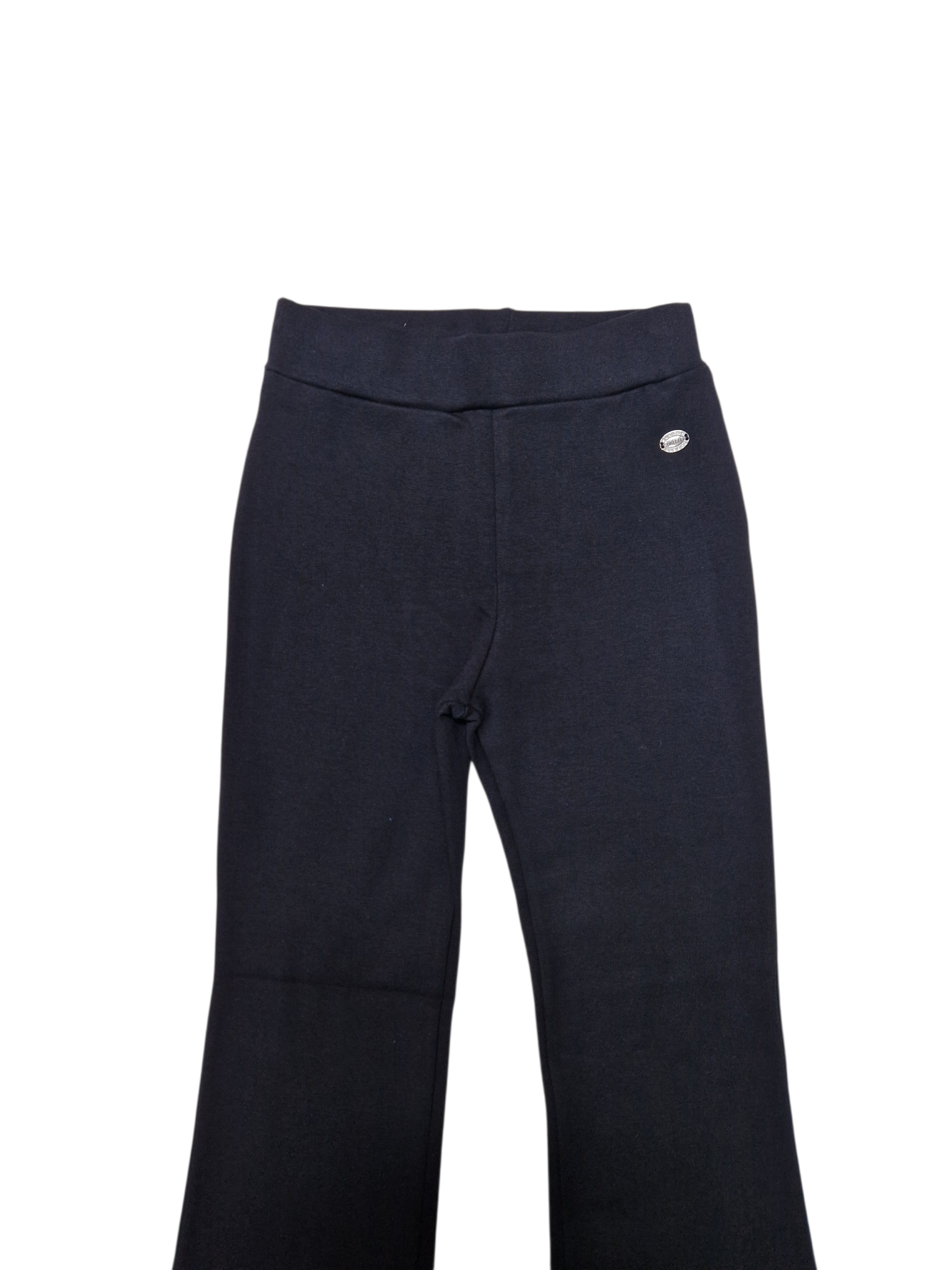 Pantaloni negri fete evazati CORINA1