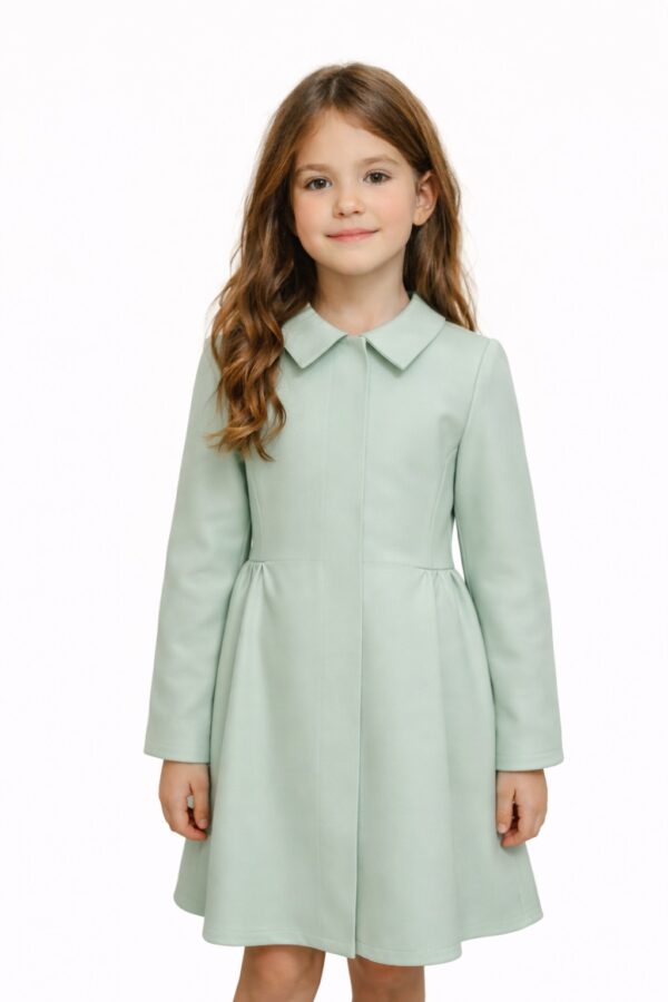 Pardesiu fete elegant DARIANA verde menta