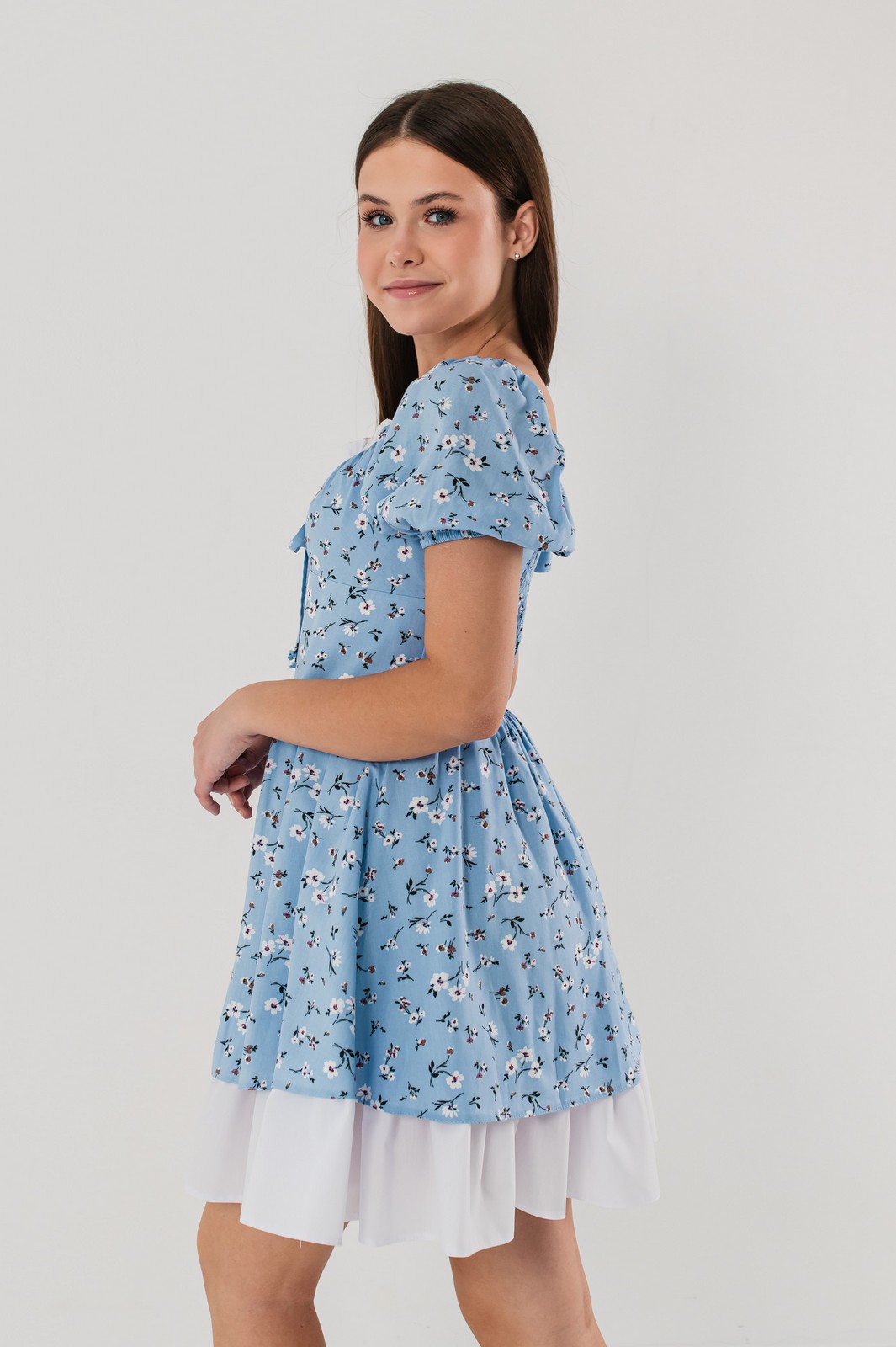 rochie bumbac fete Lina (10)