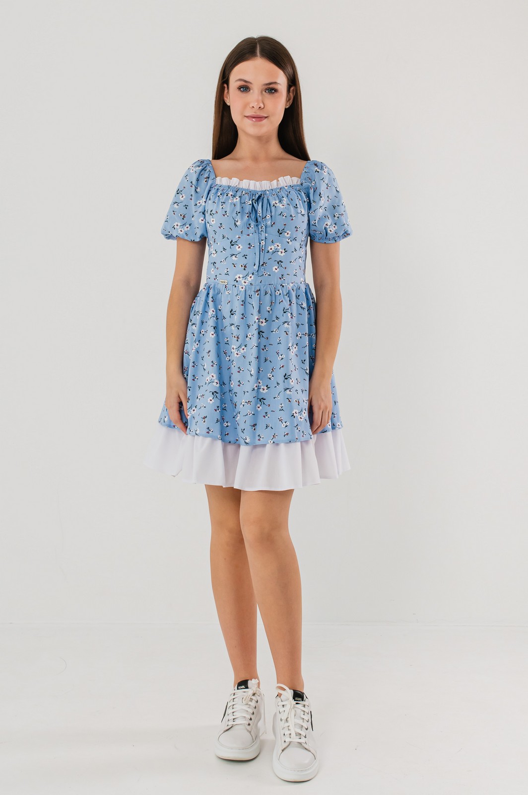 rochie bumbac fete Lina (2)