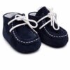 Pantofi botez baieti bleumarin