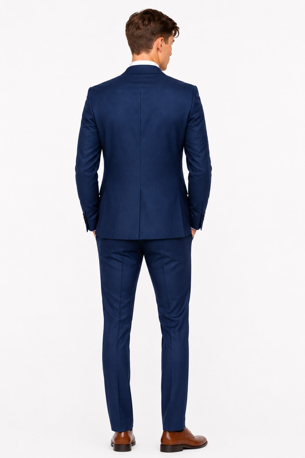 costum baieti elegant bleumarin MARCUS4