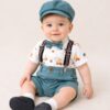 Costum botez baieti DARIUS gri