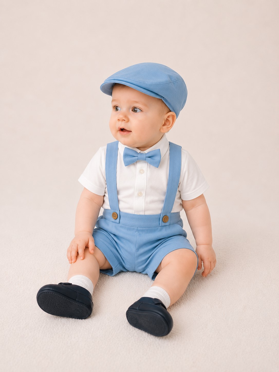 costum botez baieti catalin bleu2