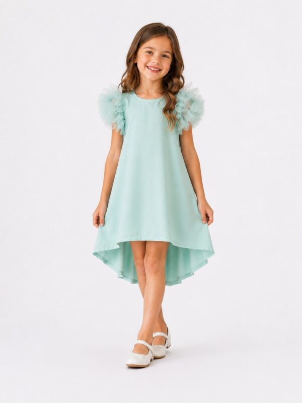 Rochie eleganta fete AMELIA verde