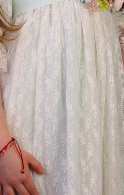 rochita fete elganta CORA verde menta2