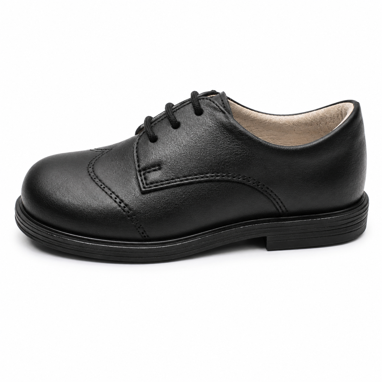 Pantofi baieti eleganti HK BOX negru cu siret 26-35.1