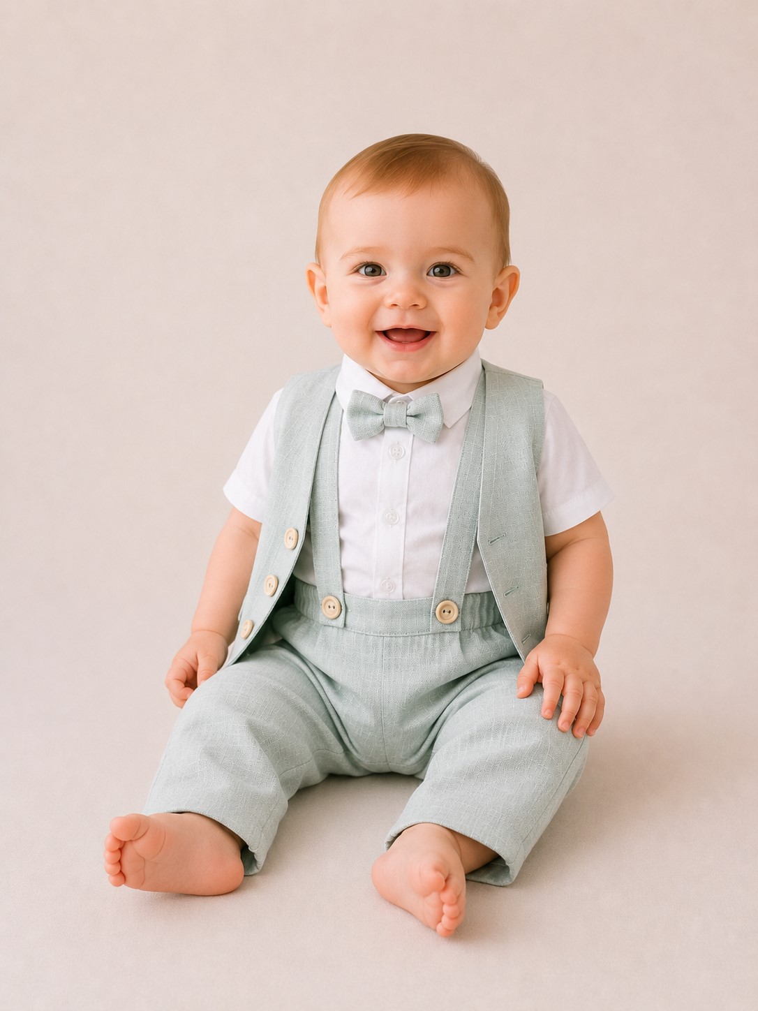 costum botez in catalin verde aqua2