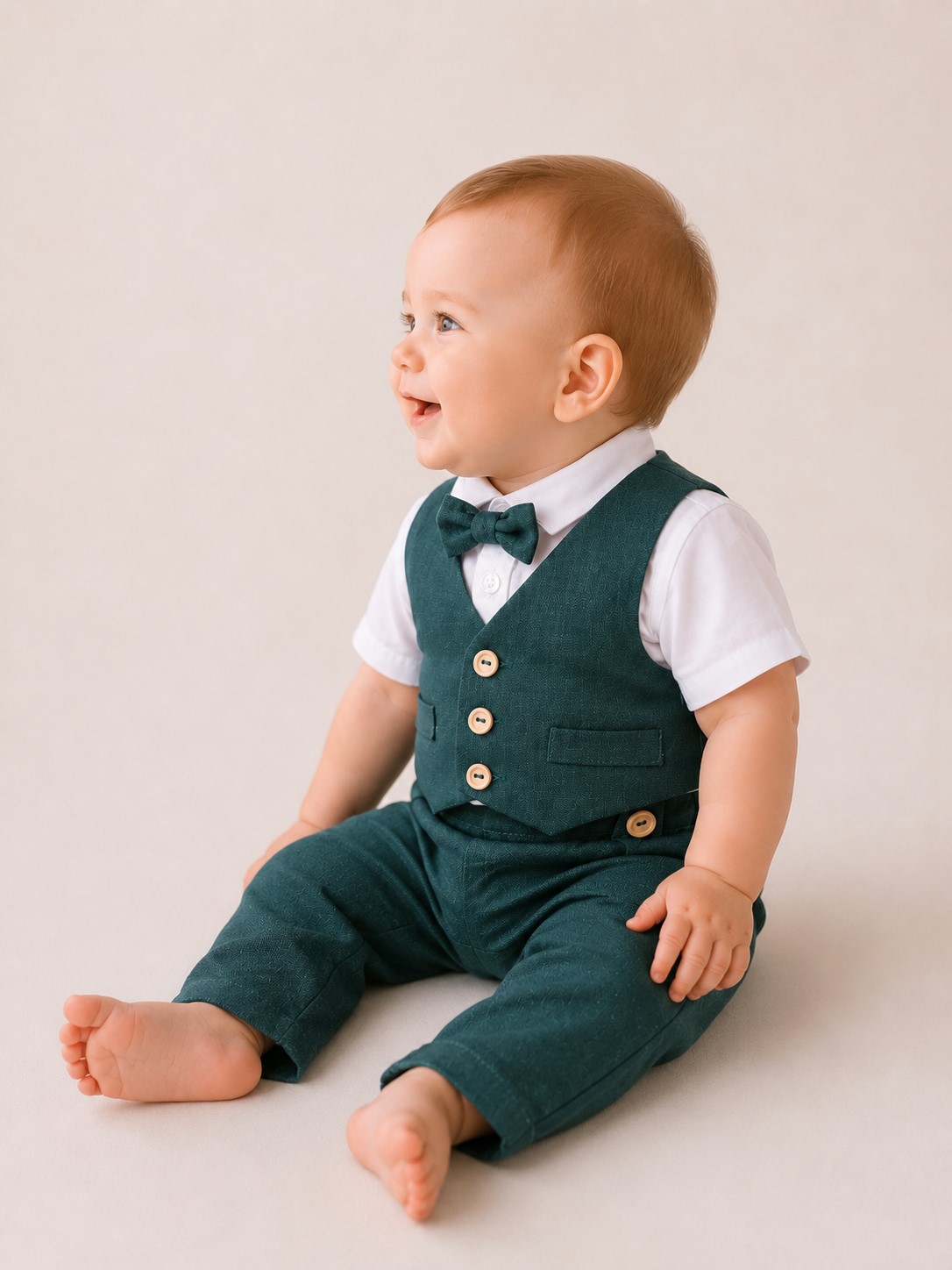 costum botez in catalin verde1