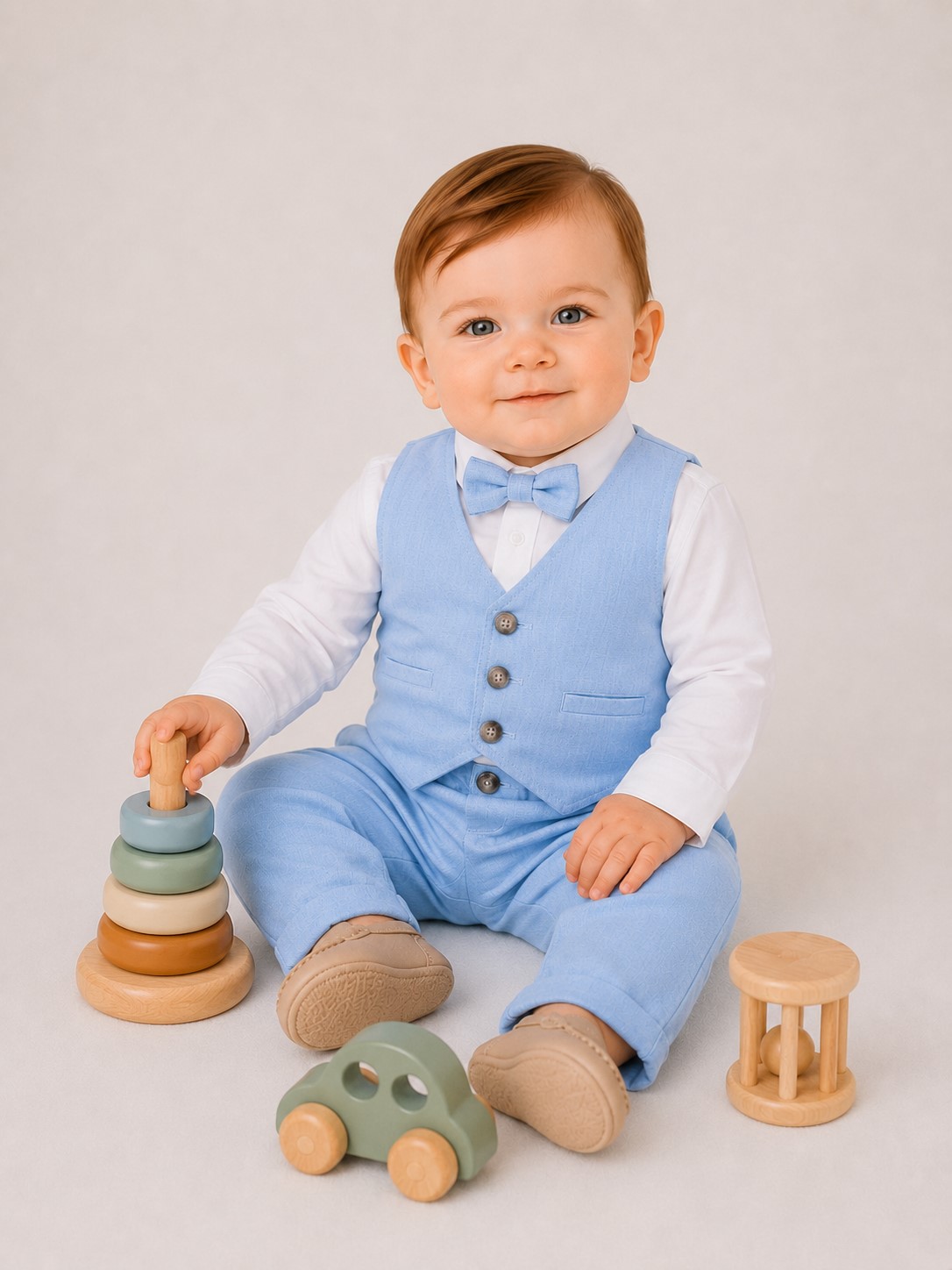 costum elegant bebelusi Marco bleu3
