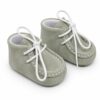 Pantofi botez baieti vernil