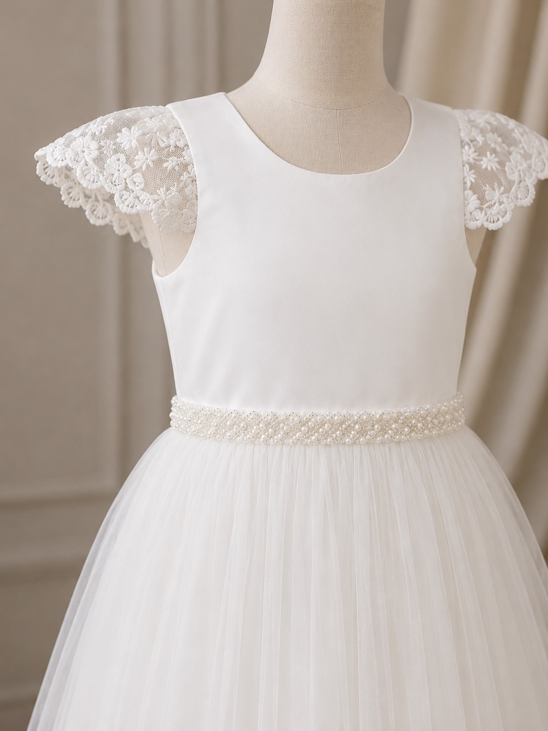 rochie alba eleganta mireasa mica7