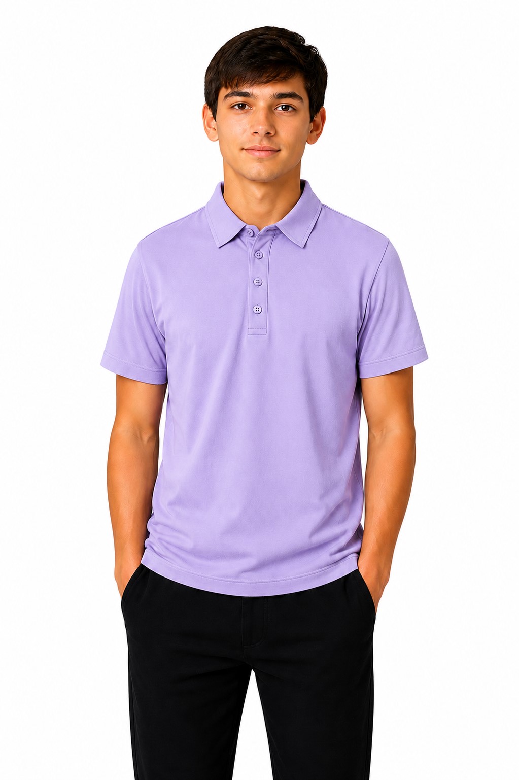 tricou polo baieti Roma lila
