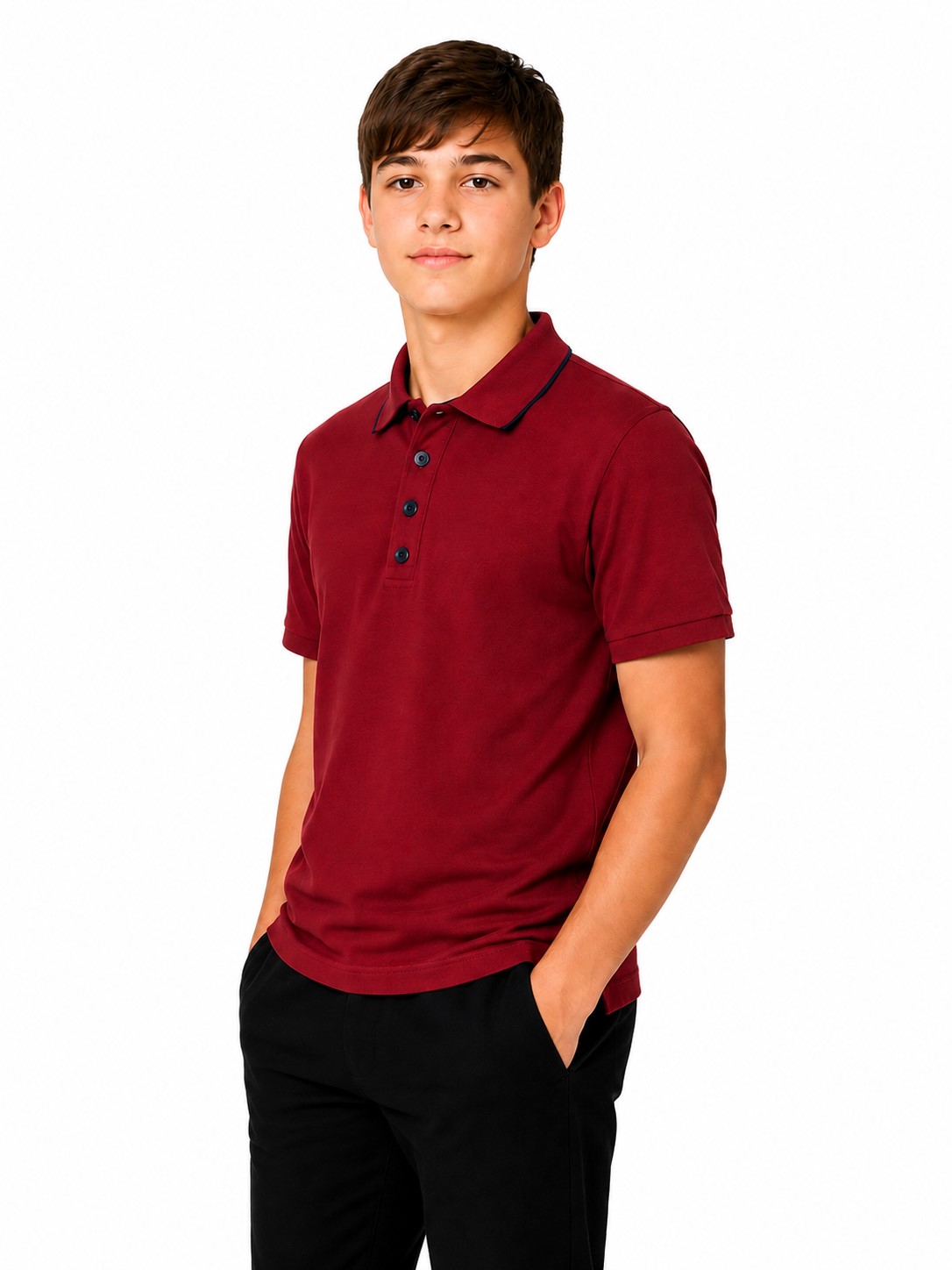 tricou polo scoala gabriel grena1