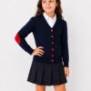 Cardigan bleumarin fete DORINA 5-16 ani