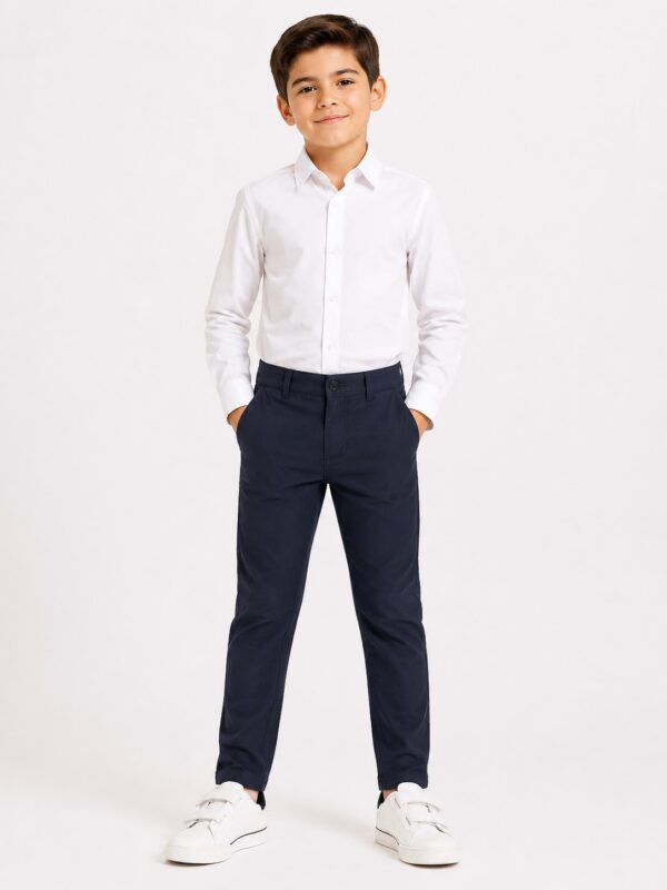 Pantaloni baieti scoala bleumarin 11-13 ani