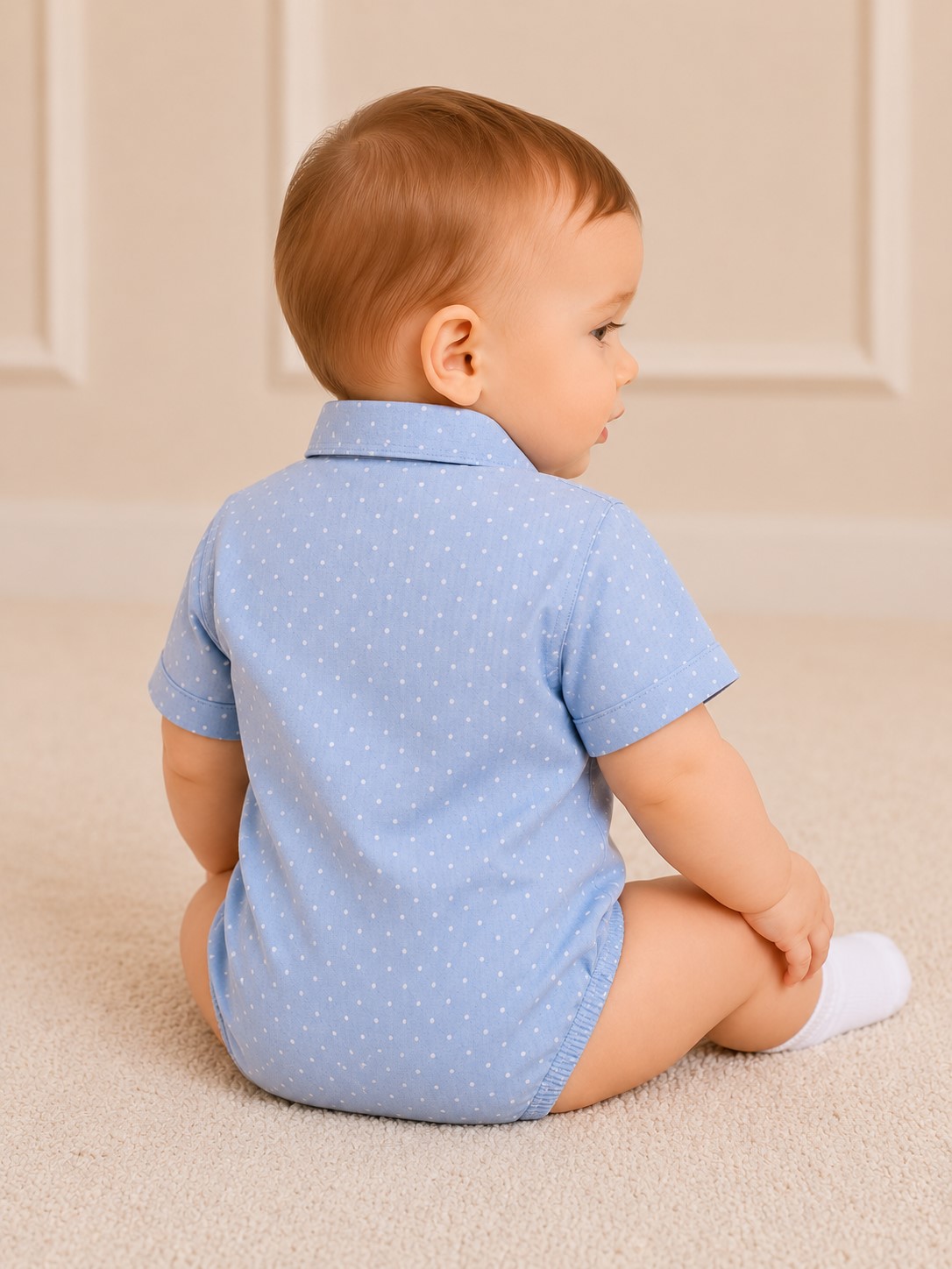 camasa body bebelusi albastru maneca scurta1