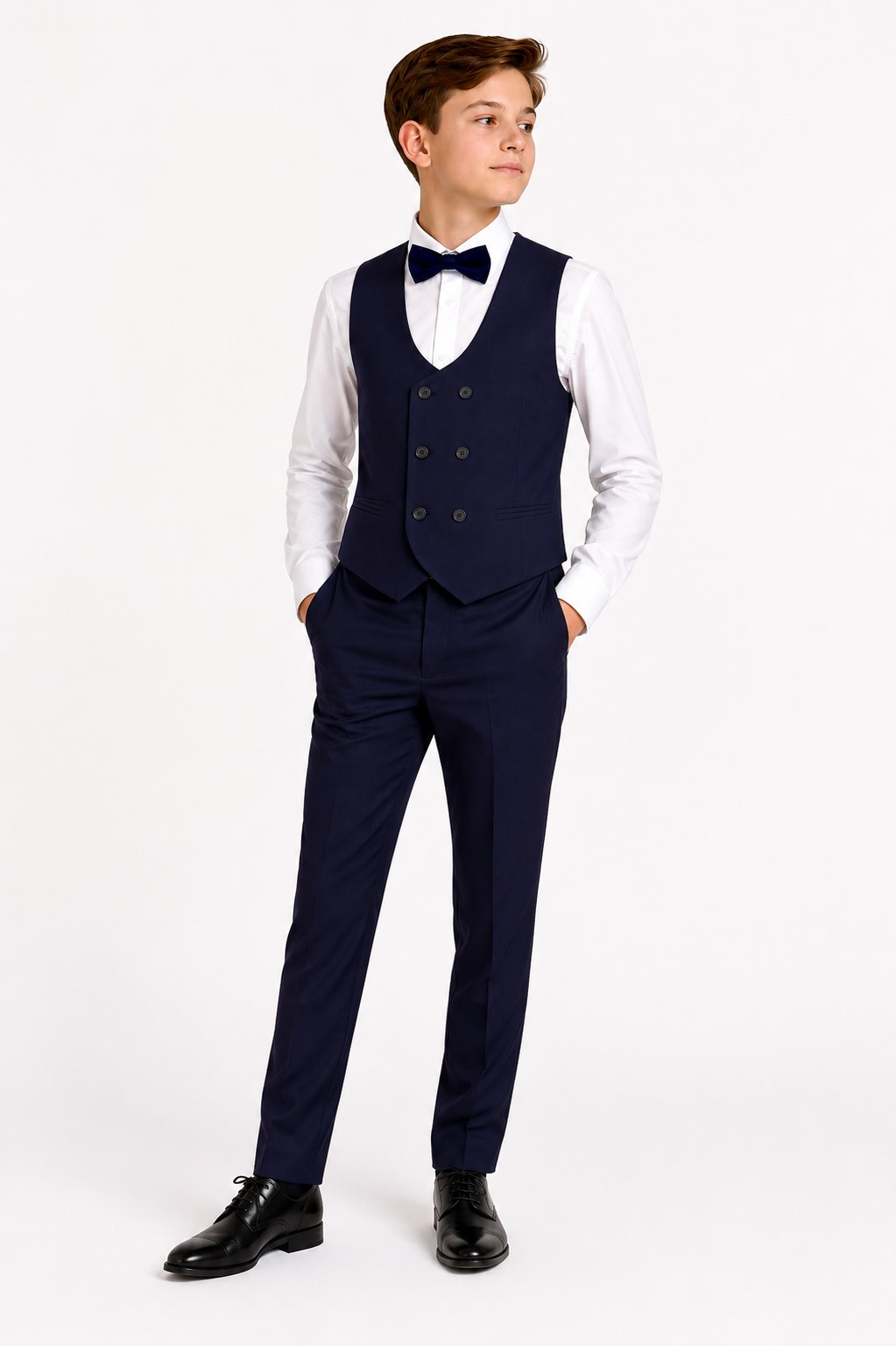 costm elegant bleumarin baieti 7_12 ani ani3