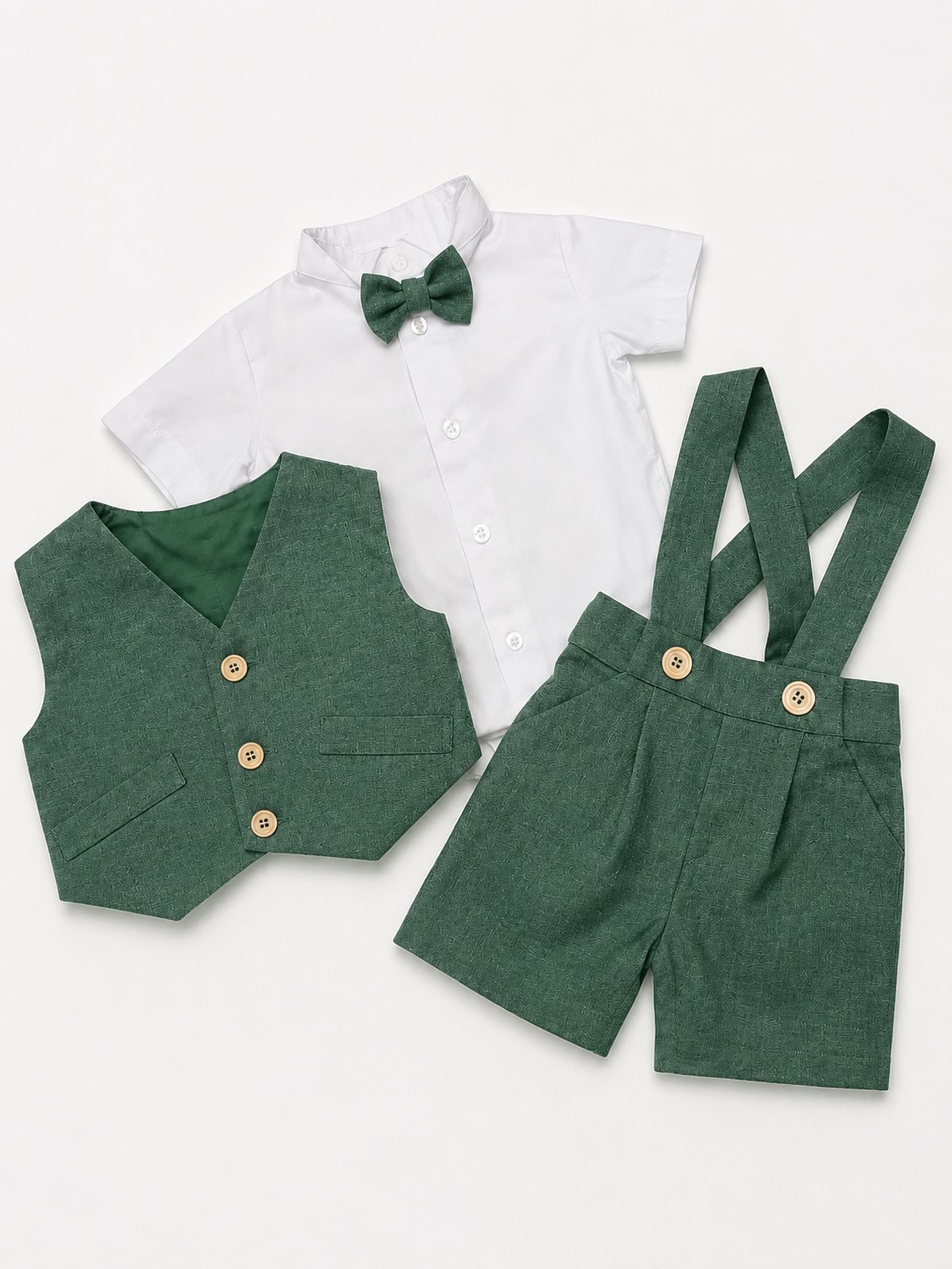 costum botez vara baieti Catalin verde53