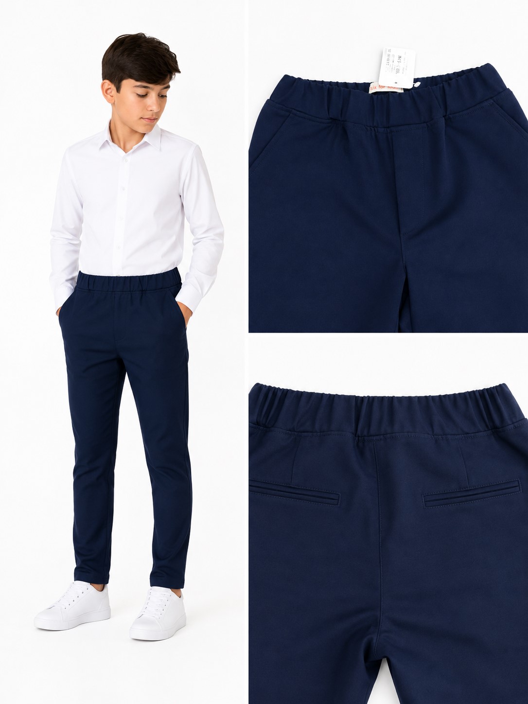 pantaloni baieti scoala bleumarin Alin2