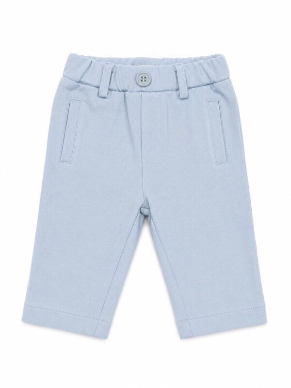 Pantaloni bebe eleganti Damian albastru