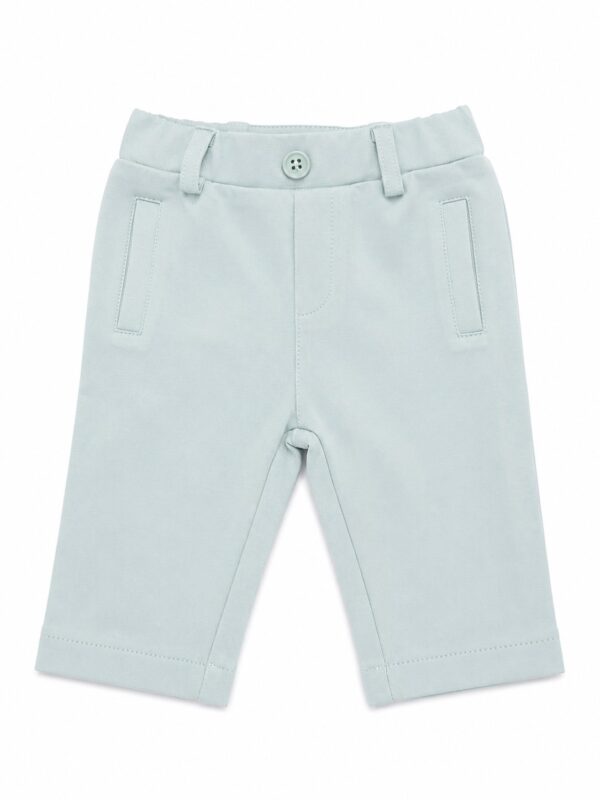 Pantaloni bebe eleganți DAMIAN verde aqua