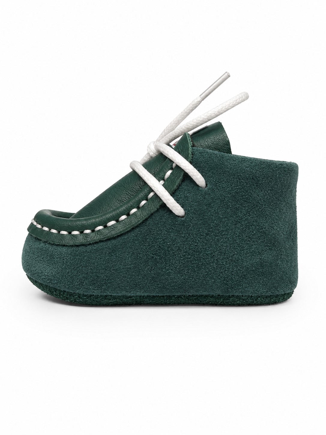 pantofi bebe botez verde1