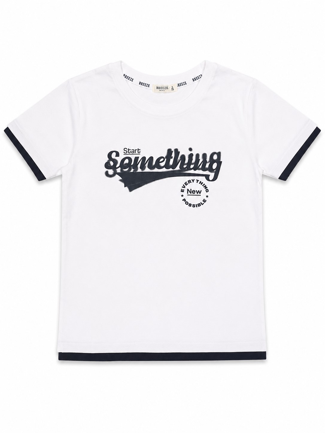 tricou baieti alb Something (1)