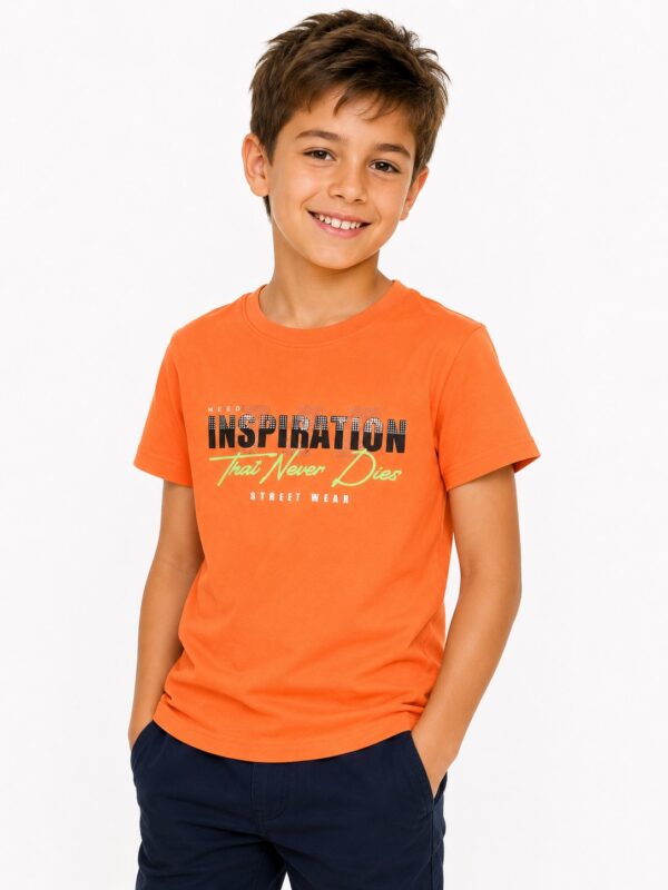 Tricou baieti INSPIRATION orange