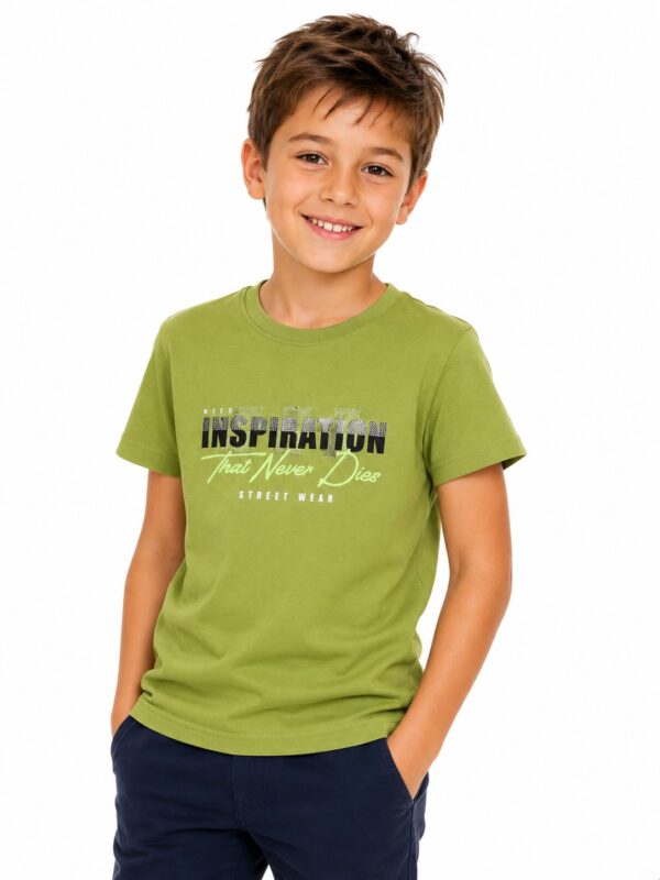 Tricou baieti INSPIRATION verde