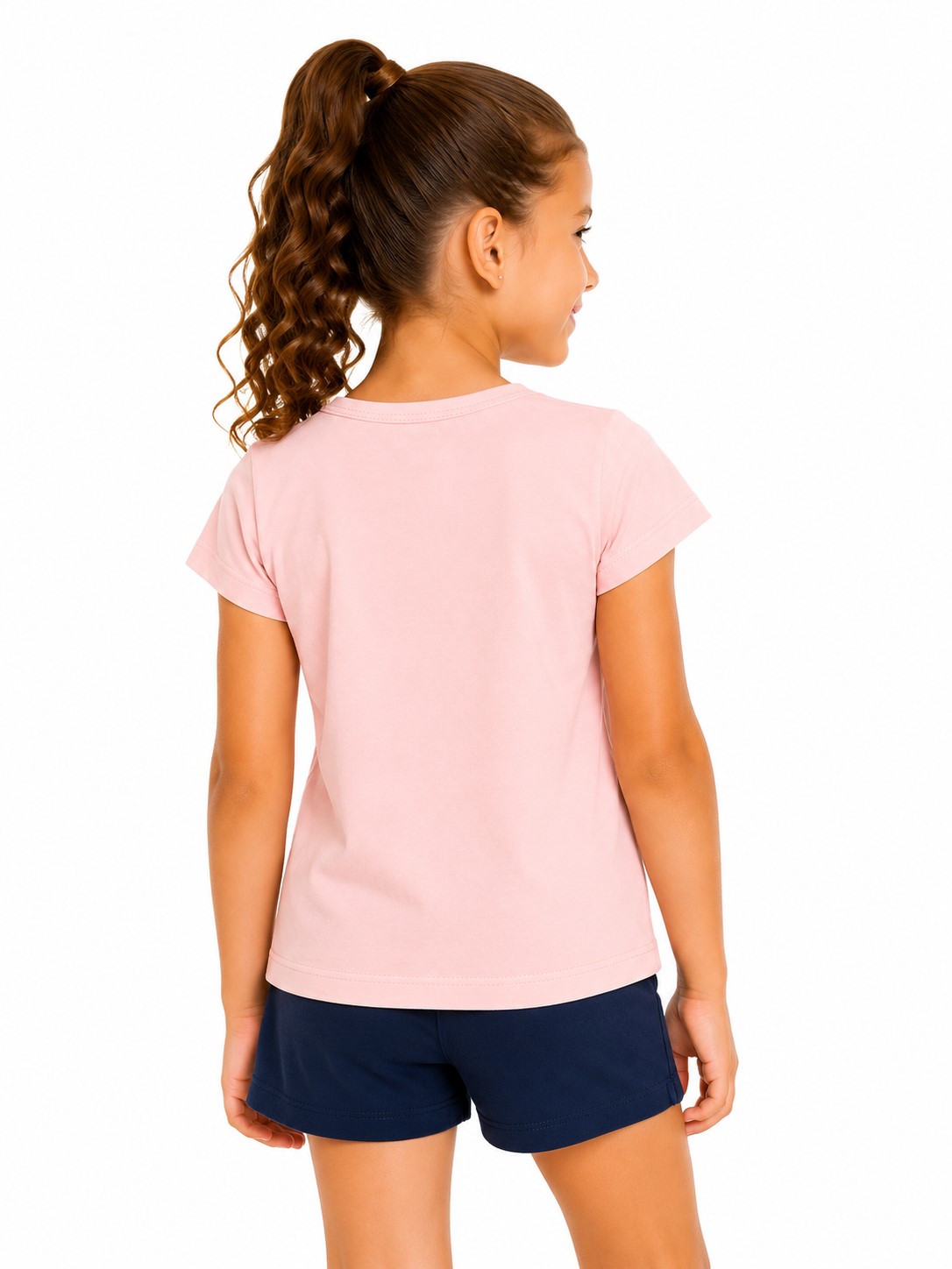 tricou fete Heart roz (2)