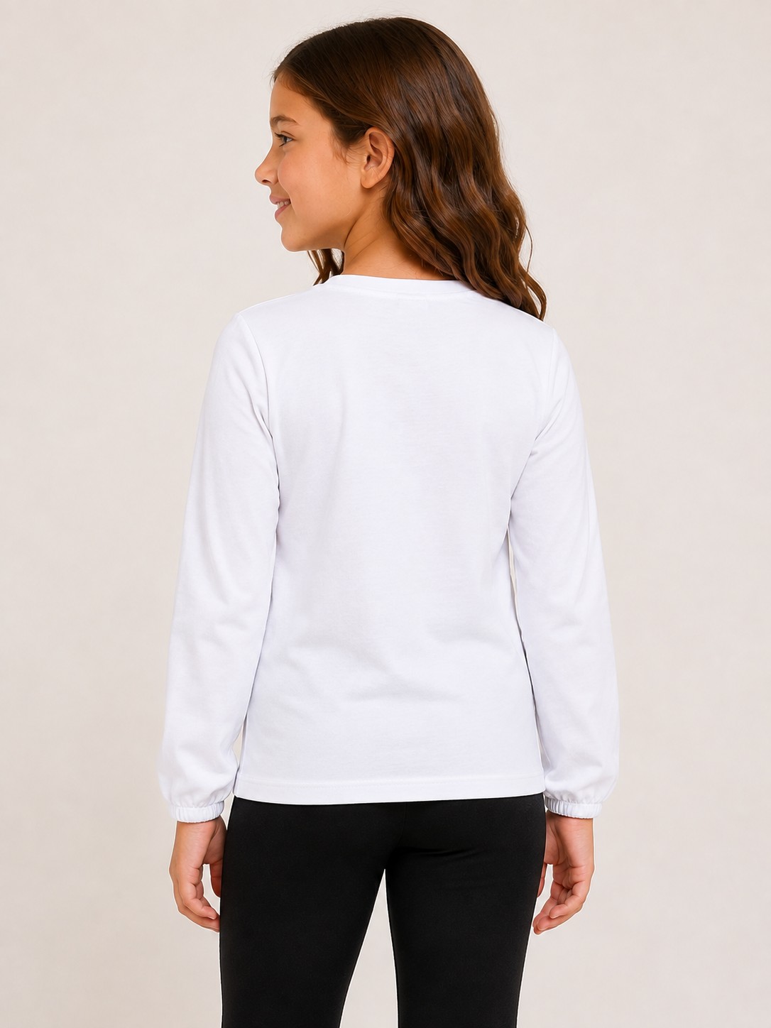 Bluza alba eleganta fete pietricele MIRIAM 3
