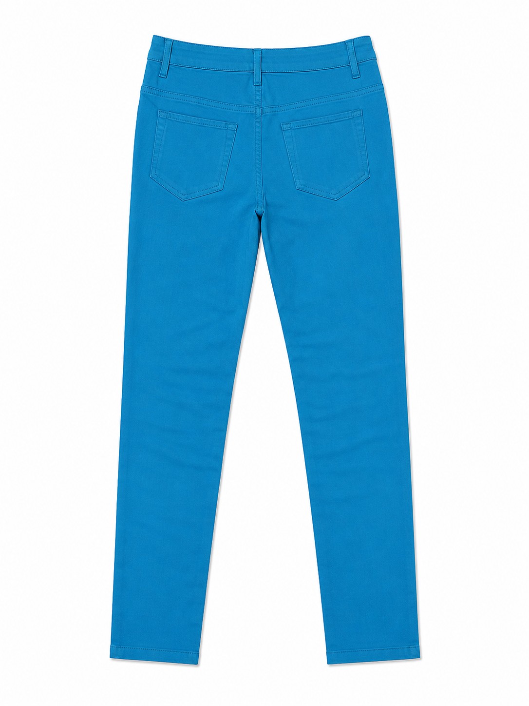 Pantaloni fete turcoaz casual 4