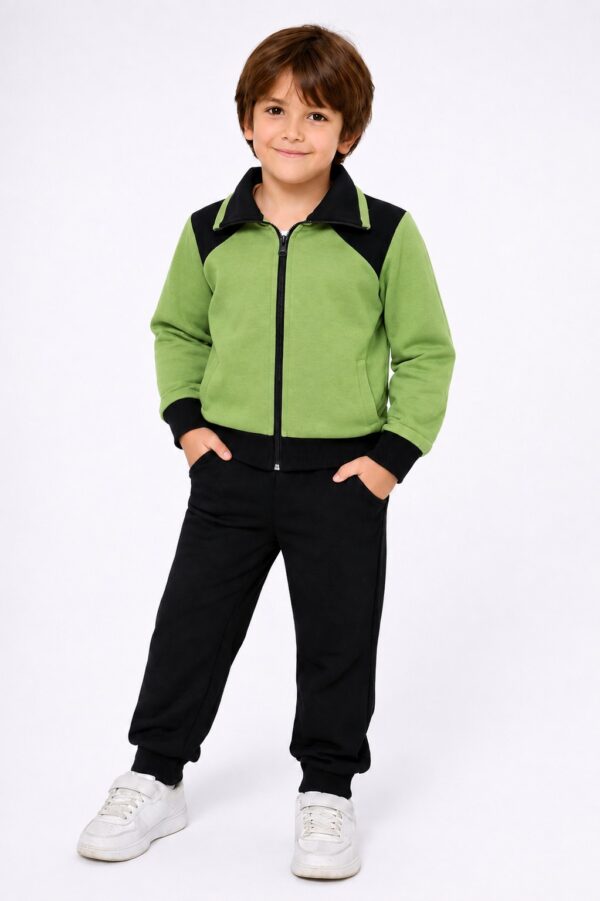Trening copii bumbac premium verde