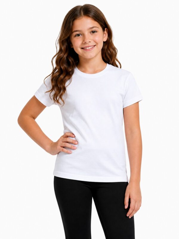 Tricou alb pentru copii MIA