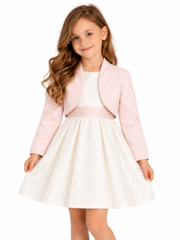 Bolero elegant roz fete IULIA